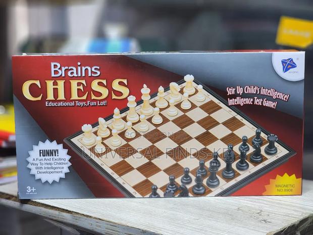 Brains Chess Board Game for Adults and Kids - main view