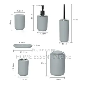 6pcs Bathroom Accessories Set