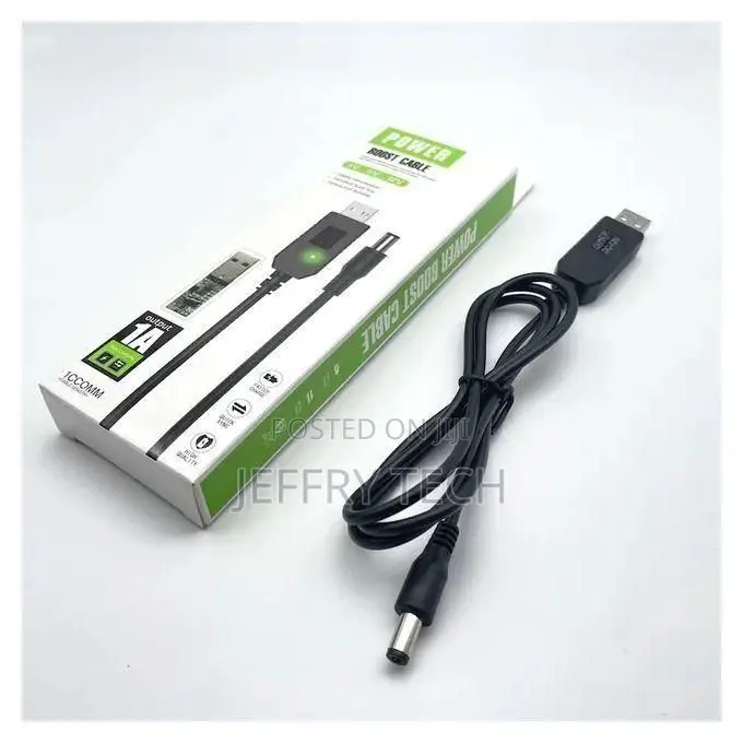 Dc 5v to 12v Converter 4g Router Powerbank Usb Power Cable
