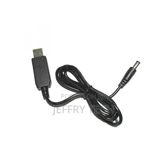Dc 5v to 12v Converter 4g Router Powerbank Usb Power Cable