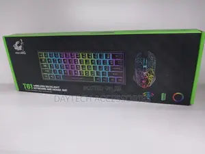 T61 Wireless Gaming Keyboard and Mouse Combo Set 2.4ghz
