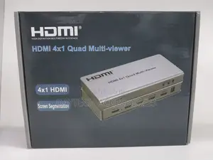 4x1 Hdmi Quad Multi-Viewer With Seamless Switcher Selector