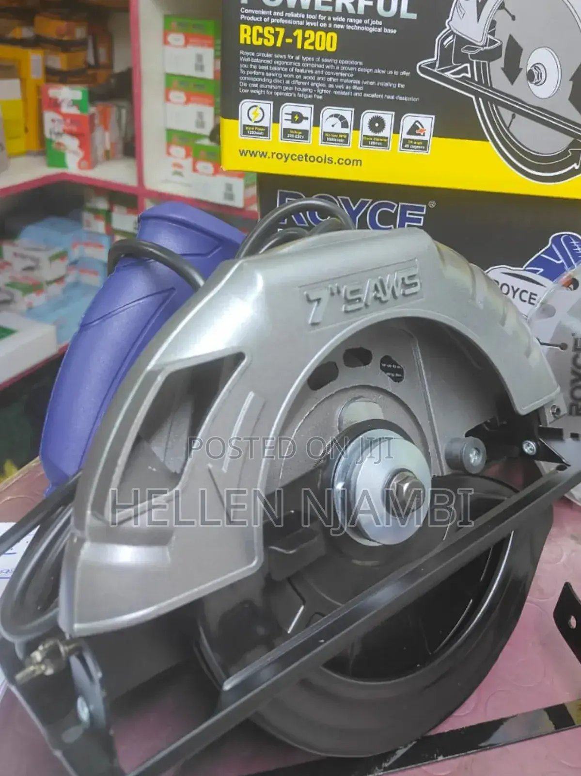 1200watts Royce Circular Saw