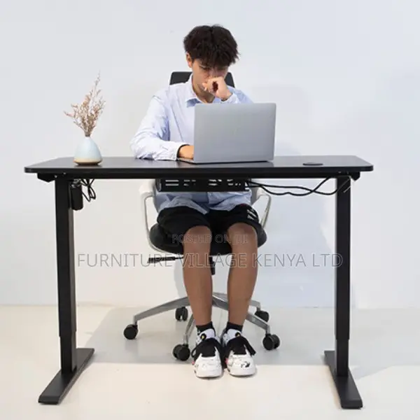 Office Tables:1200mm Top-Rated Standing Electric Desk