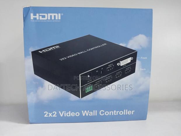 2x2 4 Way Tv Video Wall Controller Dvi Hdmi Multi Screen