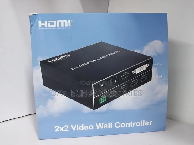 2x2 4 Way Tv Video Wall Controller Dvi Hdmi Multi Screen - thumbnail 2