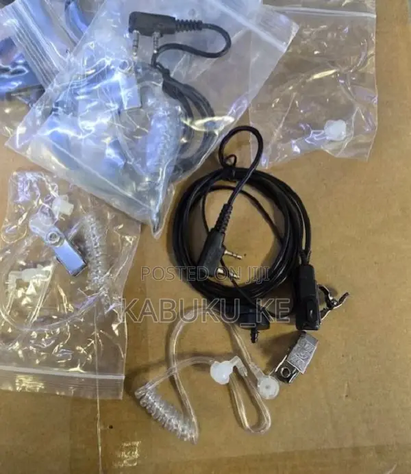 Fbi Clear Tube Earpiece