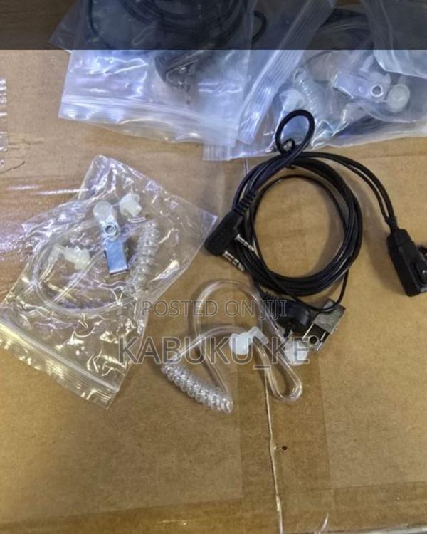Fbi Clear Tube Spiral Earpiece