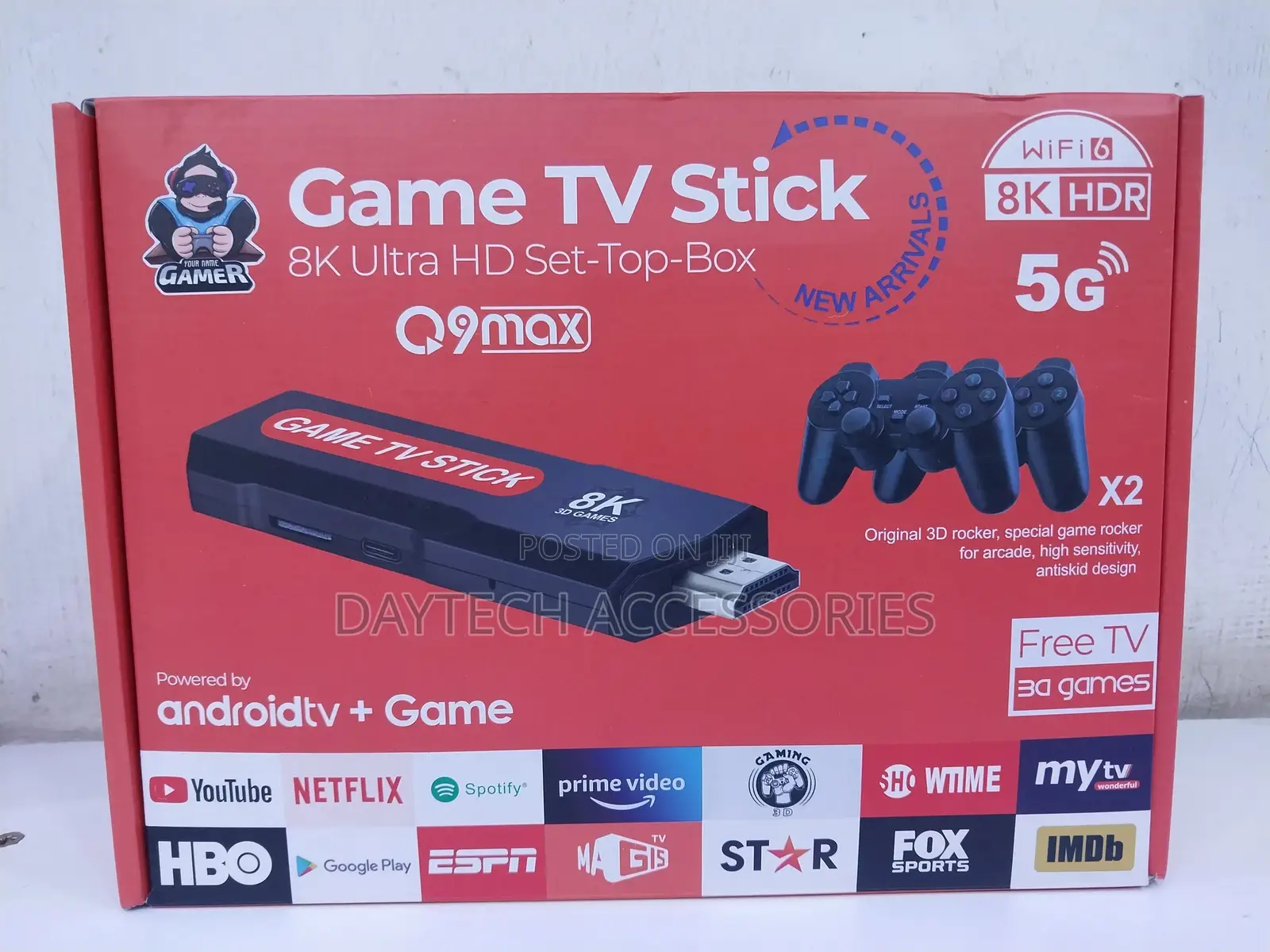 X9 Max Retro Game Console Game Stick Hdmi Output Built-In