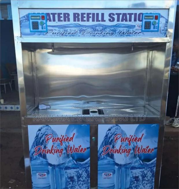 Water Refill Station With 2 Taps - main view
