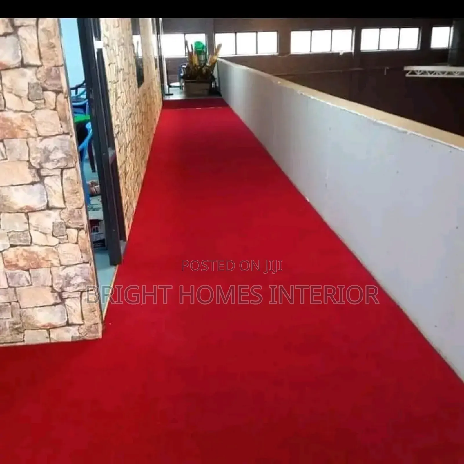 Red Corridor Carpet Carpet for Warmth