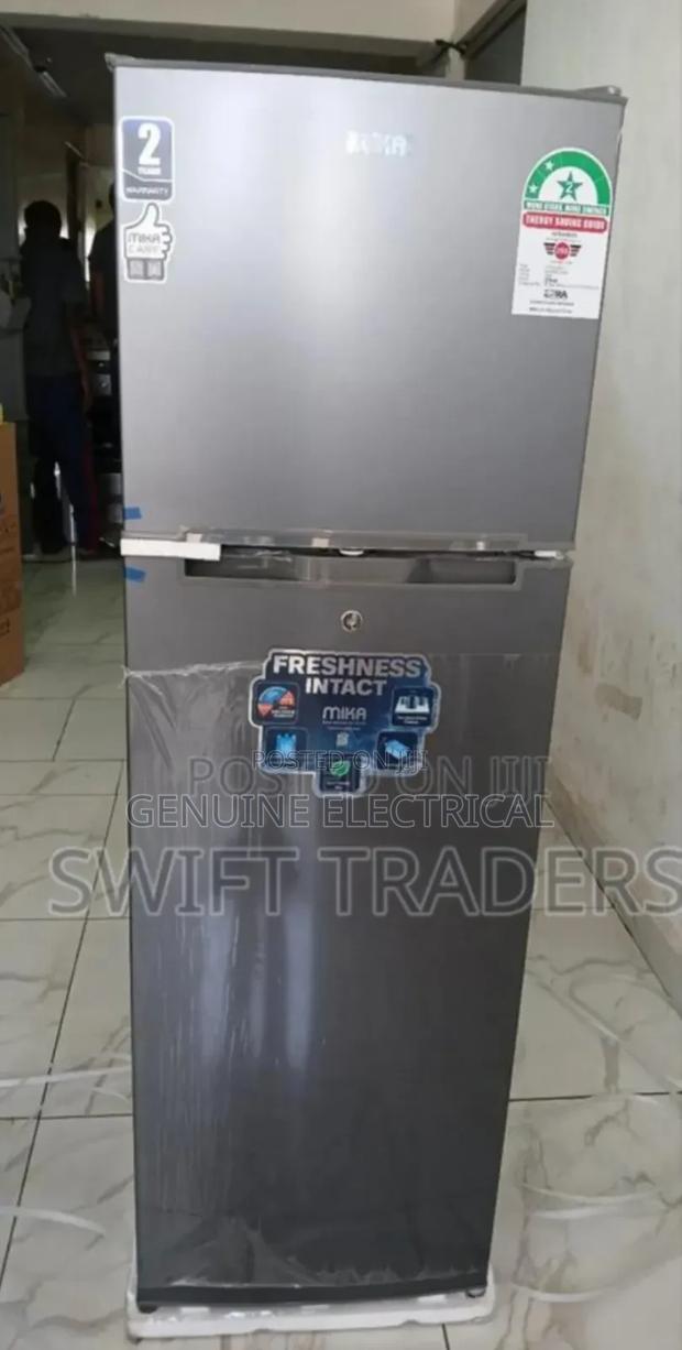 Mika 138litres Double Door Fridge
