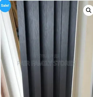 Fluted Wall Panel WPC Black 2.9m*20mm – Slated Panel