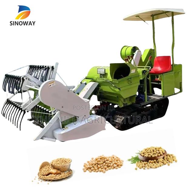 Combine Harvester Machine for Soya Beans - main view