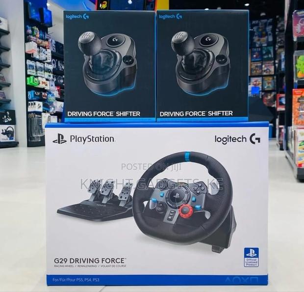 Logitech G29 Driving Force + Driving Force Shifter!!