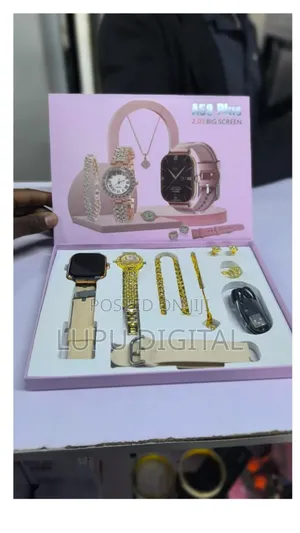A58 Plus Smart Watch Plus Bracelet Combo Set