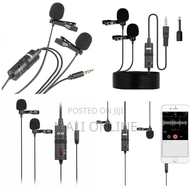 Dual Lavalier Universal Lapel Omni-directional Microphone - thumbnail 2