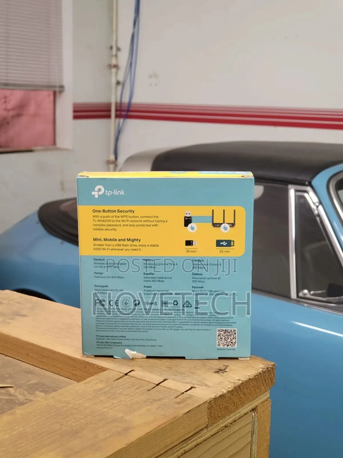 Tp-Link Wifi Dongle 300 MBPS Wireless Usb Wi-Fi Adapter