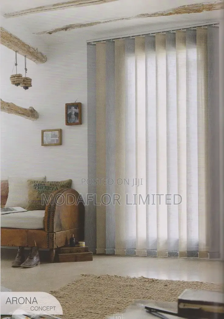"Vertical Vibes Only!" With Vertical Window Blinds