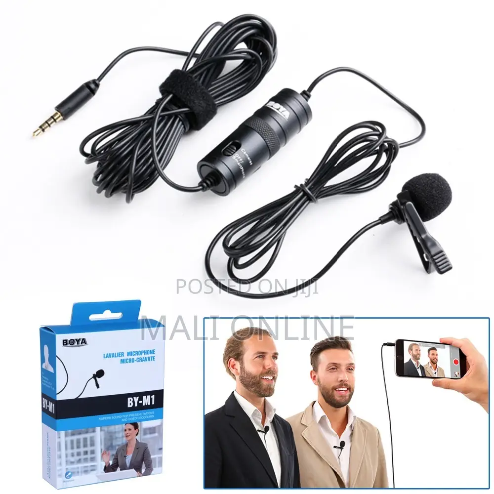 Lavalier Microphone Omnidirectional Condenser Microphone