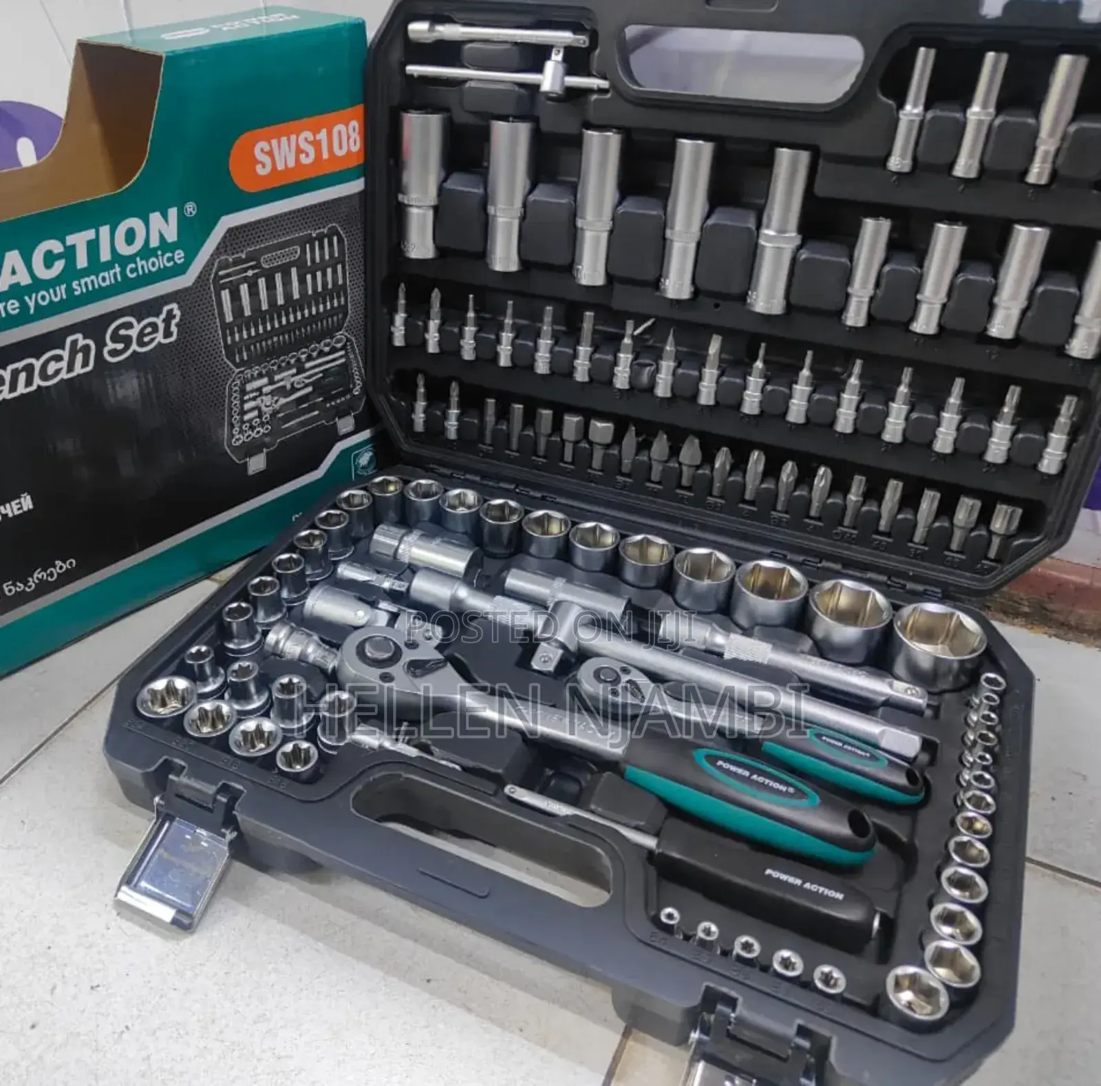 108pieces Chrome Wrench