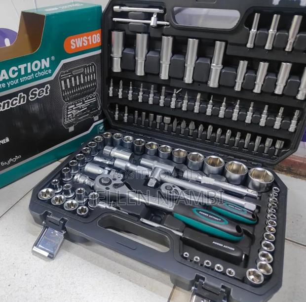 108pieces Chrome Wrench - main view