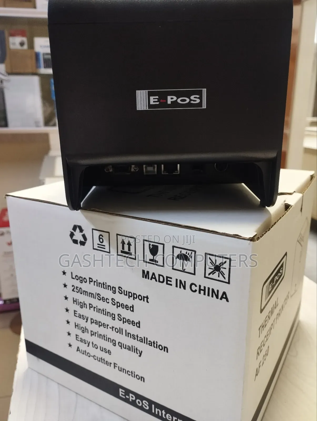 Ec0 Af250 Usb+Serial+Ethernet Thermal Receipt Printer