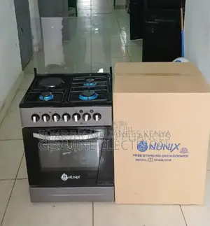 Nunix 60by60 3+1 Electric Standing Cooker