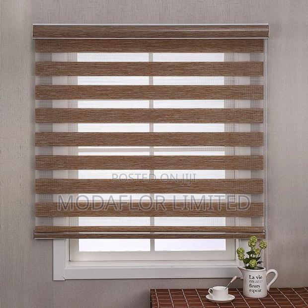 "Layered for Luxury!" Horizontal Zebra Blinds