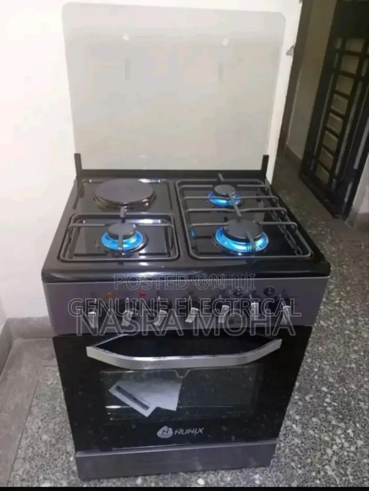 Brand New Nunix 3gas +1 Electric Cooker