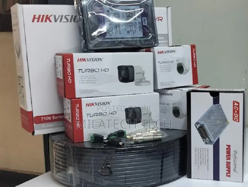 8 Cameras Complete Sets Hikvsion