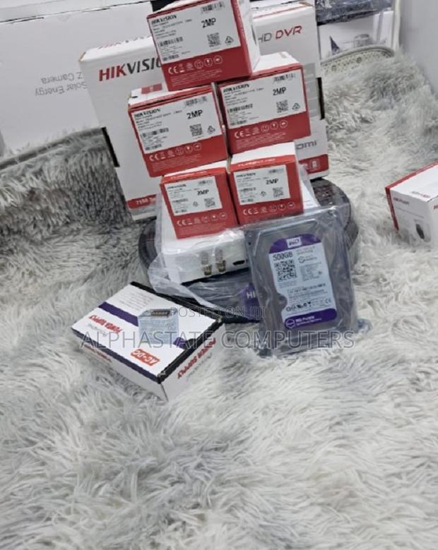 Hikvision 4 Dome Bullets 1080p 2mp CCTV Security Cameras