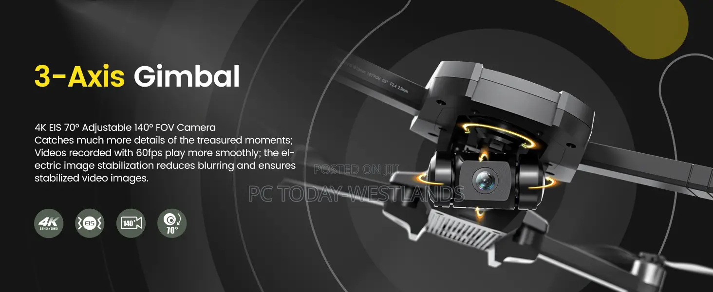 Holy Stone Hs720r 3 Axis Gimbal GPS Drone With Camera 3km