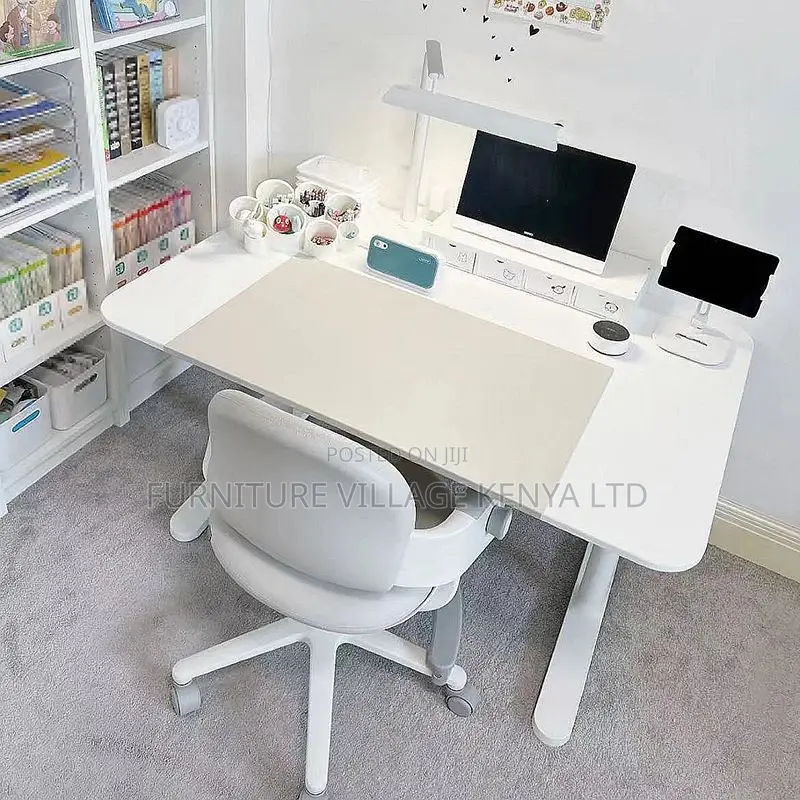Office Table:120cm Office Electric Desk With Multiple Levels