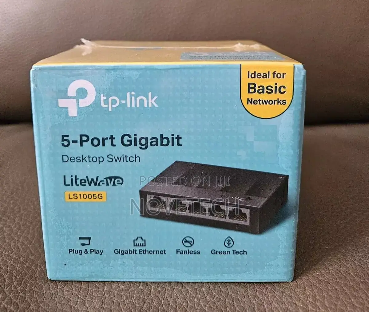 Tp-Link 5-Port Gigabit Desktop Switch Rj45 Port.