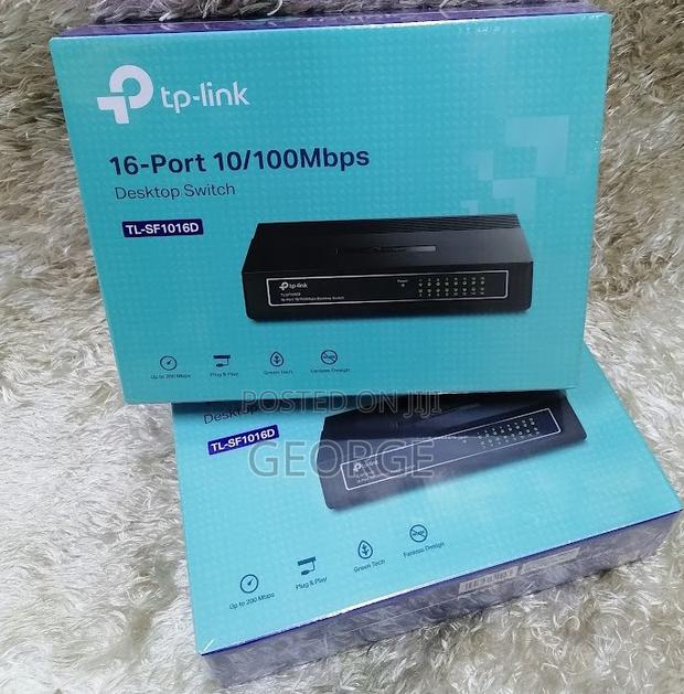 High Speed
16 Port Tp Link Switch