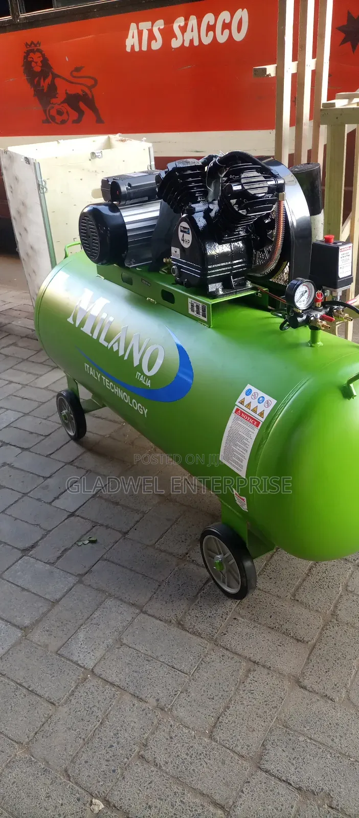 Approved Heavy Duty 300l Milano Italy Air Compressor