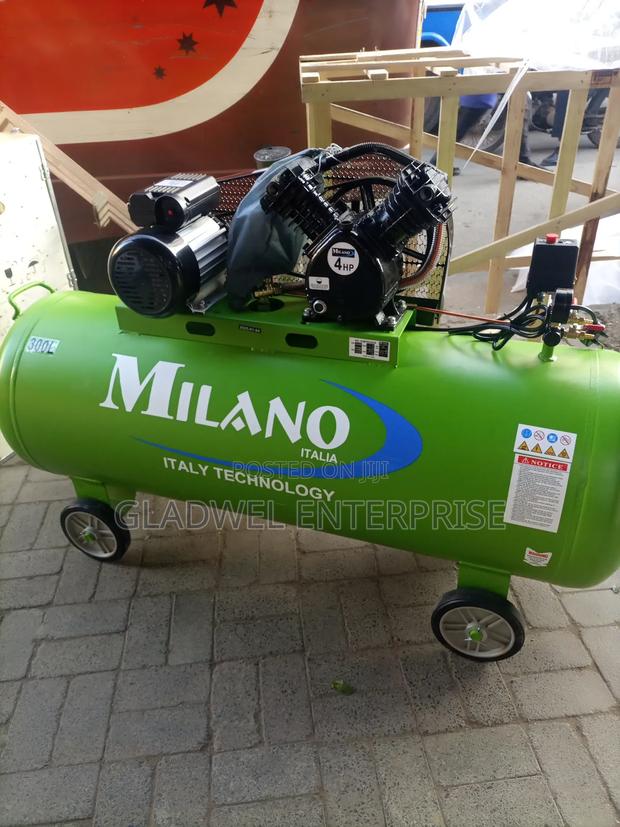 Air Compressor 300l Milano Made in Italy/Electric 4hp Motor
