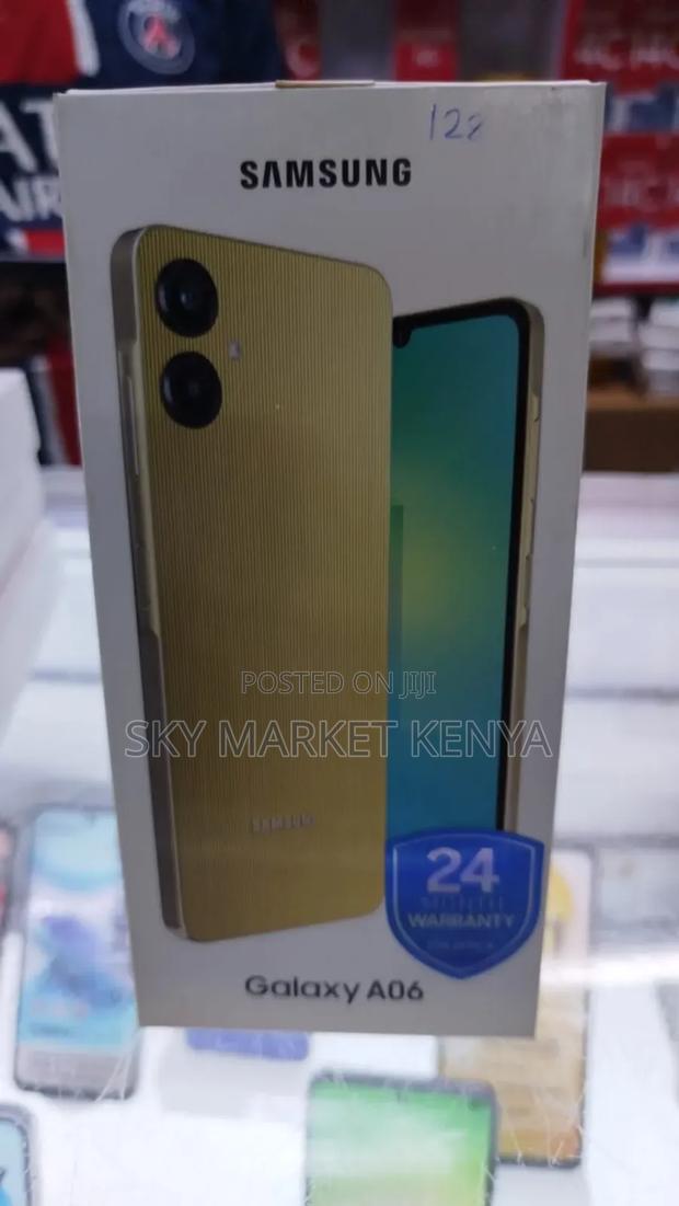 New Samsung Galaxy A06 128 GB Black