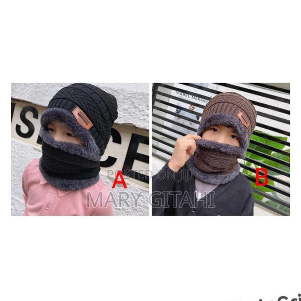*Kids Beenies Scarf Set*  *2pcs Set - thumbnail 3