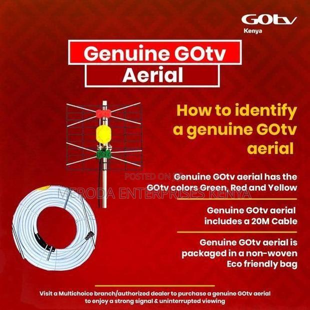 Gotv Digital Antenna Ariel+ Coaxial Cable - main view