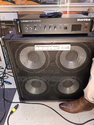 Hartke 410xl Guitar Bass Combo With Lh500 Amplifier