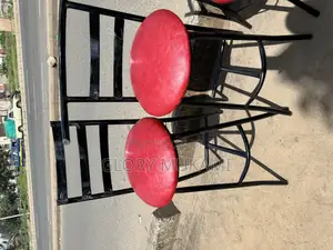 Restaurant And Bar High Chairs Red