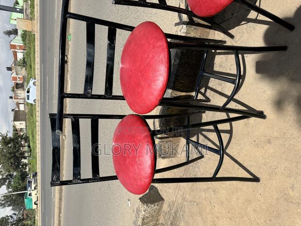 Restaurant And Bar High Chairs Red - thumbnail 2