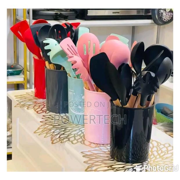 Silicon Spoon Set - main view