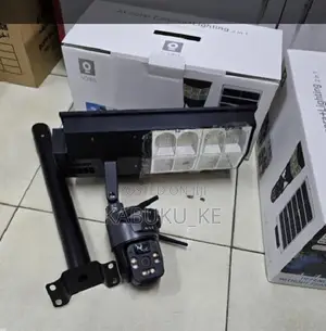 180 W Solar Street Light With CCTV Camera,V380 Pro 4g Sim