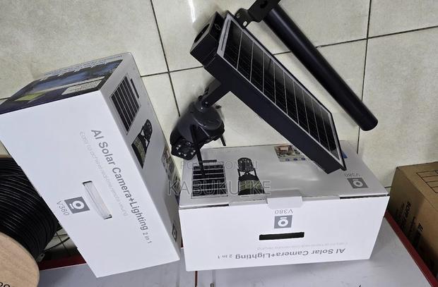 2in1 180w Solar Powered Security Street Light With 4g Camera