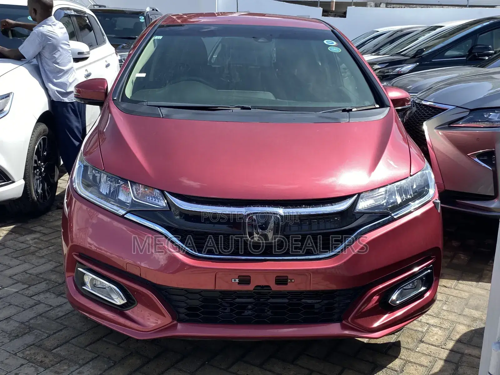 Honda Fit 2018 Red