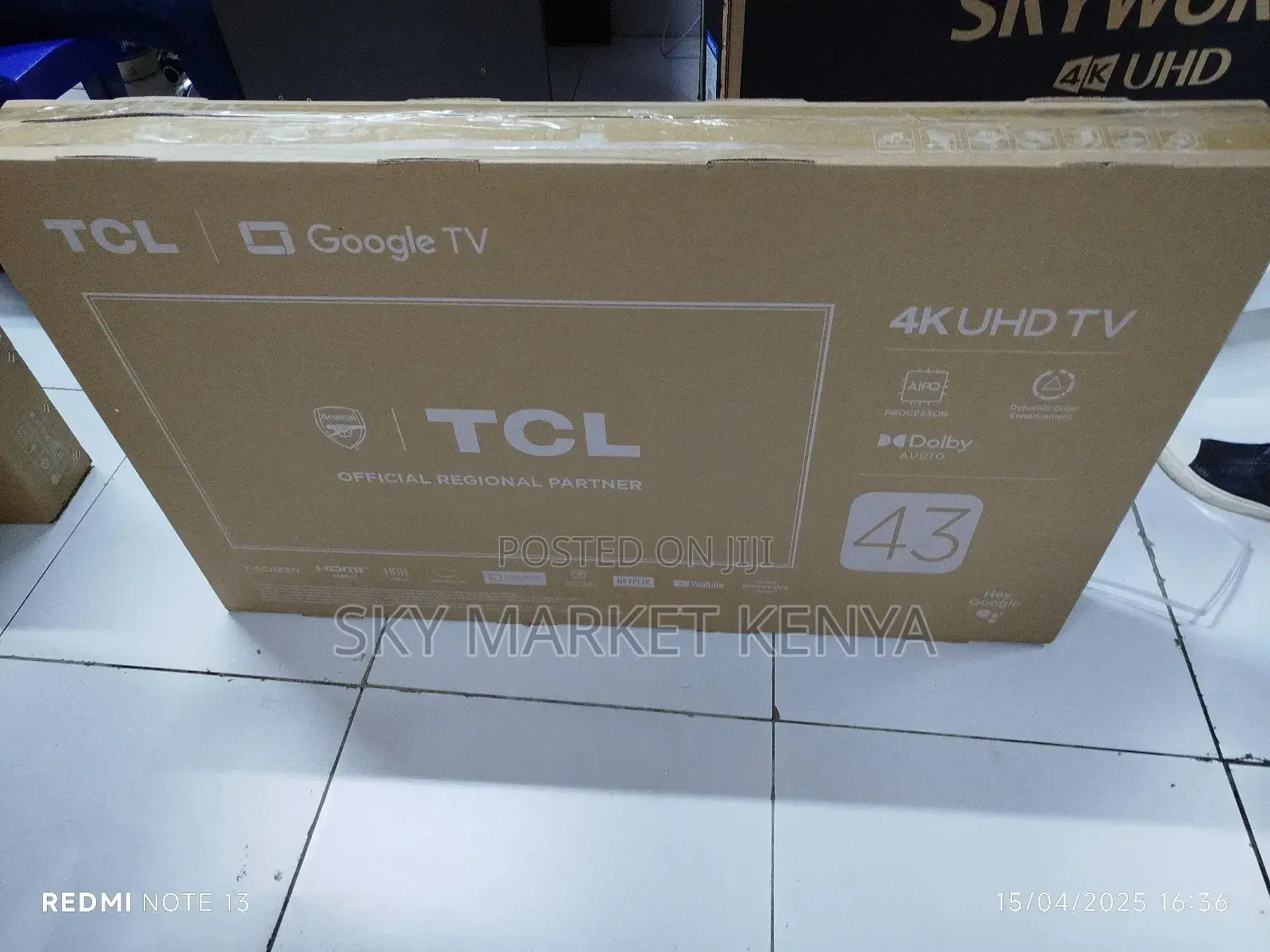 TCL 43 Inch V6b HDR Google Tv