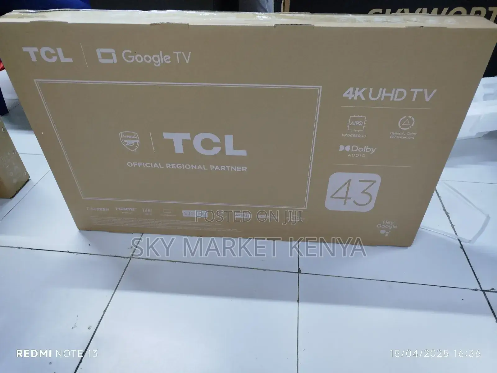 TCL 43 Inch V6b HDR Google Tv